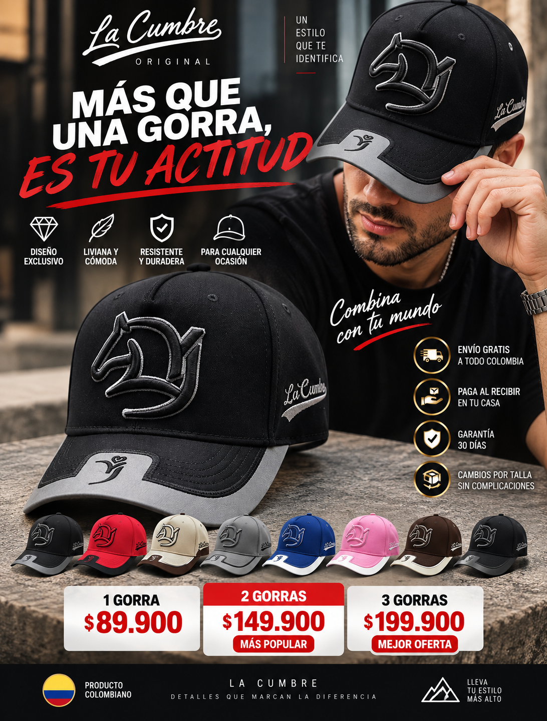 GORRA YEISON JIMENEZ