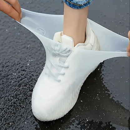 🔰CUBREZAPATOS DE SILICONA💯PROTECCION ANTIDESLIZANTE CONTRA LA LLUVIA 💦PARA HOMBRES Y MUJERES FACILES DE LIMPIAR