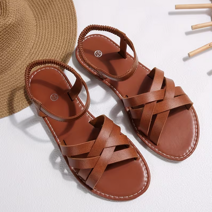 😍SANDALIA CALIFORNIA®️⭐⭐⭐⭐⭐LIGERA Y ELEGANTE🎀CUERO GARANTIZADO💯