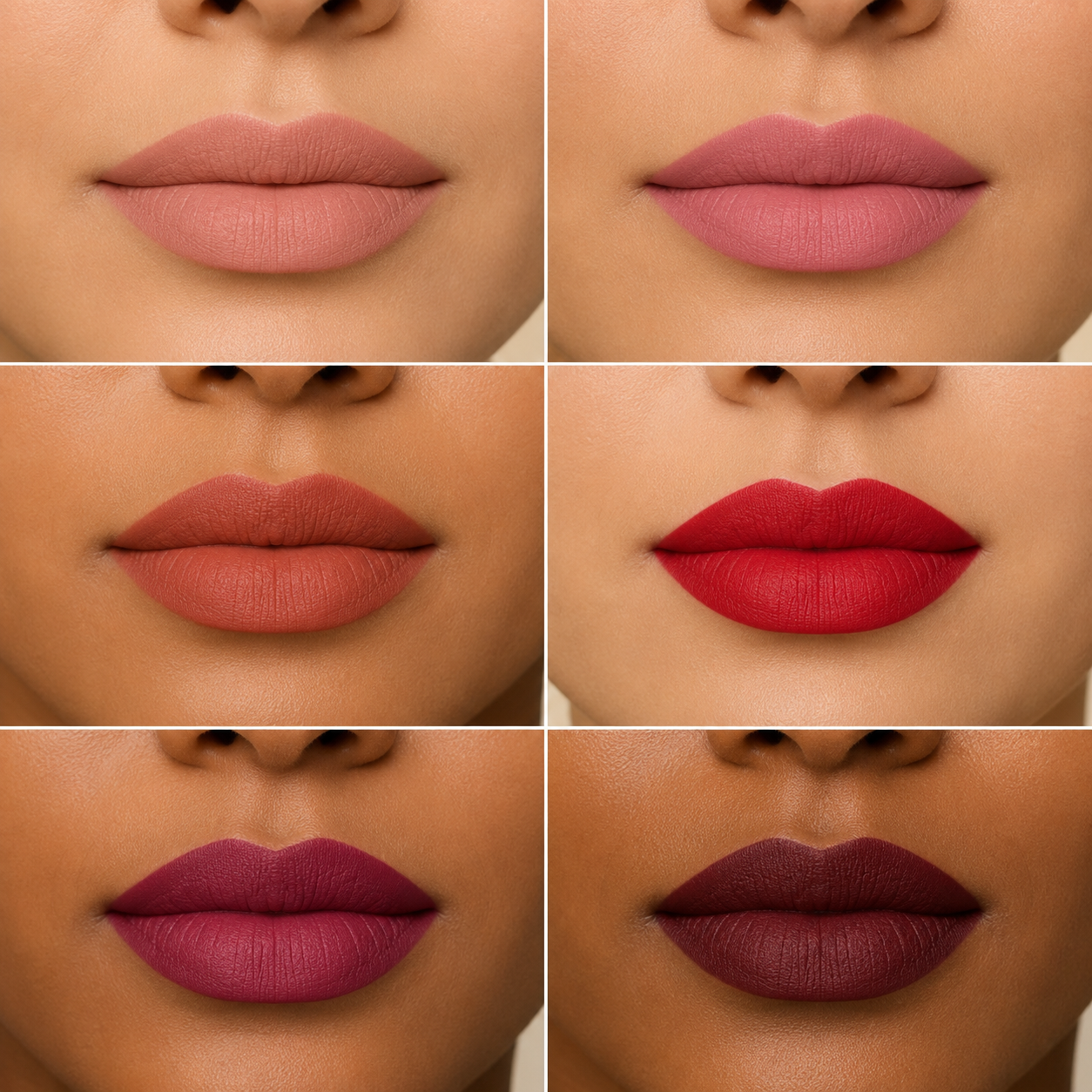 💖SET DE 6 LABIALES💋 MATTE MAGIA INTENSA
