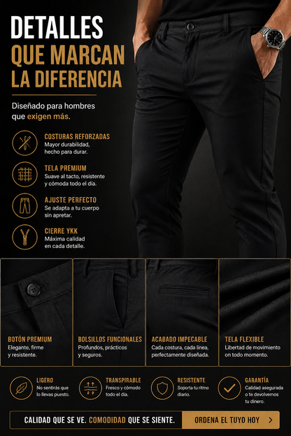 💼PANTALON MAVERICK™🔥LA DIFERENCIA ENTRE VESTIR Y DESTACAR⭐⭐⭐⭐⭐