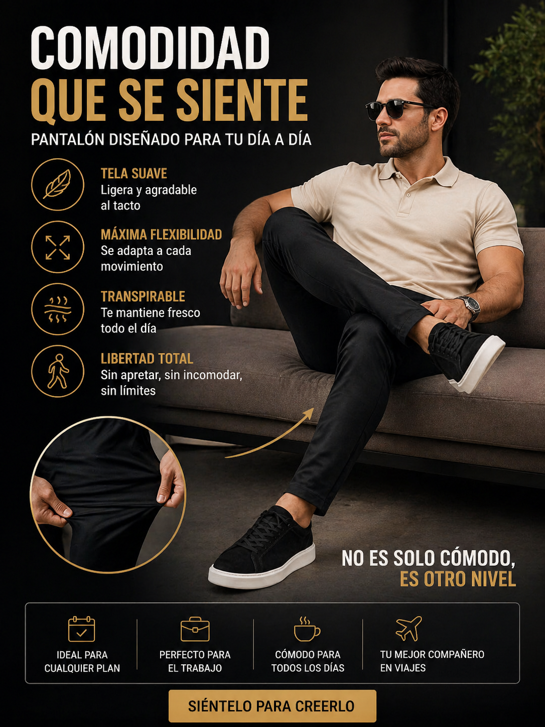 💼PANTALON MAVERICK™🔥LA DIFERENCIA ENTRE VESTIR Y DESTACAR⭐⭐⭐⭐⭐