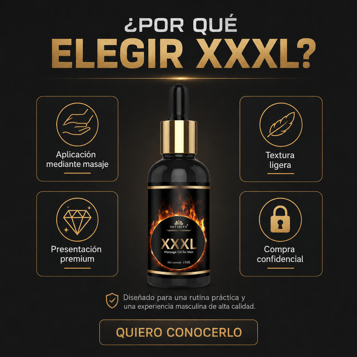 💥ACEITE CORPORAL MASCULINO XXXL💪