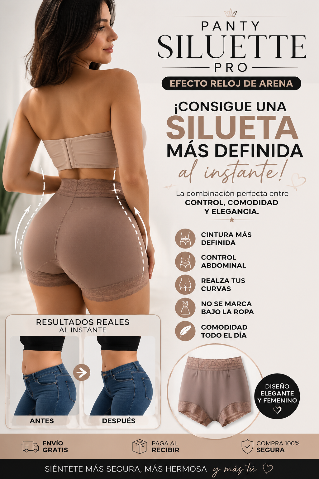 🔥✨ PANTY SILUETTE PRO™ ✨🔥MOLDEA TU FIGURA CON ELEGANCIA