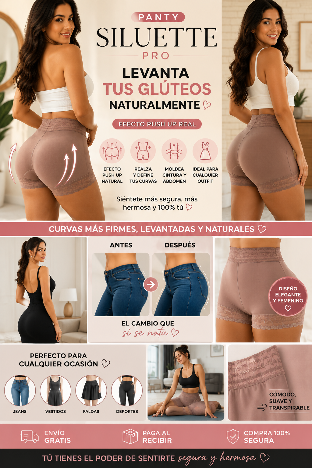 💥✨ PANTY SILUETTE PRO™ ✨🔥MOLDEA TU FIGURA CON ELEGANCIA