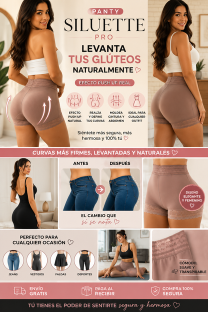💥✨ PANTY SILUETTE PRO™ ✨🔥MOLDEA TU FIGURA CON ELEGANCIA