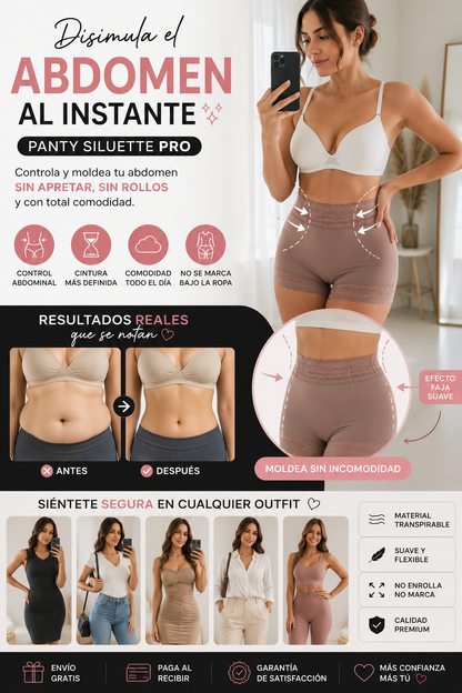 🔥✨ PANTY SILUETTE PRO™ ✨🔥MOLDEA TU FIGURA CON ELEGANCIA