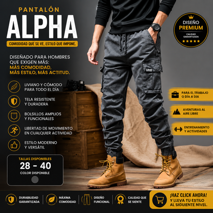 💥🔰PANTALON ALPHA💥EL PANTALON CARGO QUE TODO HOMBRE NECESITA🔥