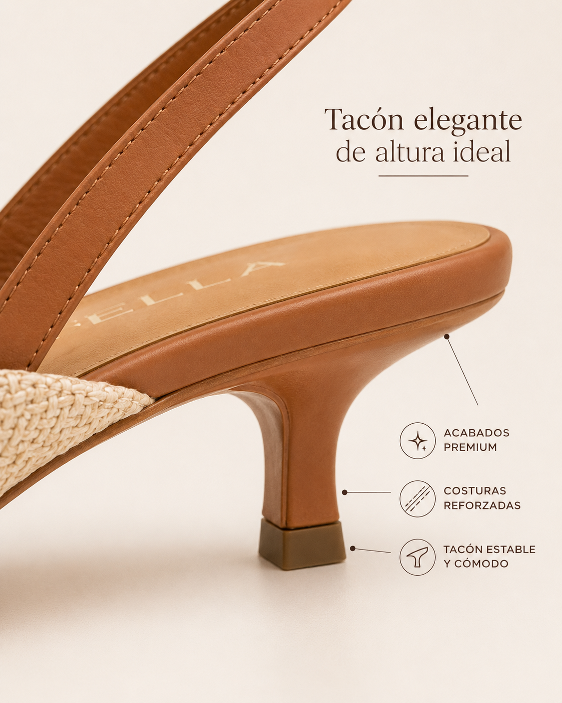 💥Zapatilla Marvella™💫🤍 Elegancia que te acompaña en cada paso. ✨