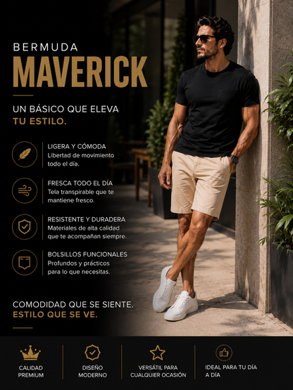 ⭐💎 BERMUDA MAVERICK™ | Diseño premium para cualquier ocasión