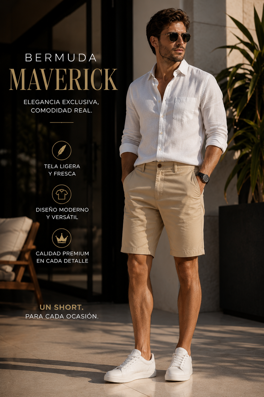 ⭐💎 BERMUDA MAVERICK™ | Diseño premium para cualquier ocasión