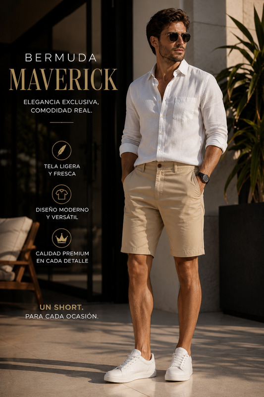 💥⭐💎 BERMUDA MAVERICK™ | Diseño premium para cualquier ocasión
