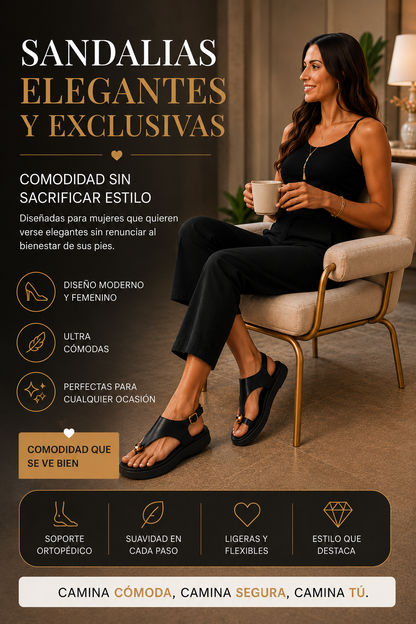 💥💫SANDALIA ORTOPEDICA ISABELLA®️ELEGANCIA Y BIENESTAR EN CADA PASO💫