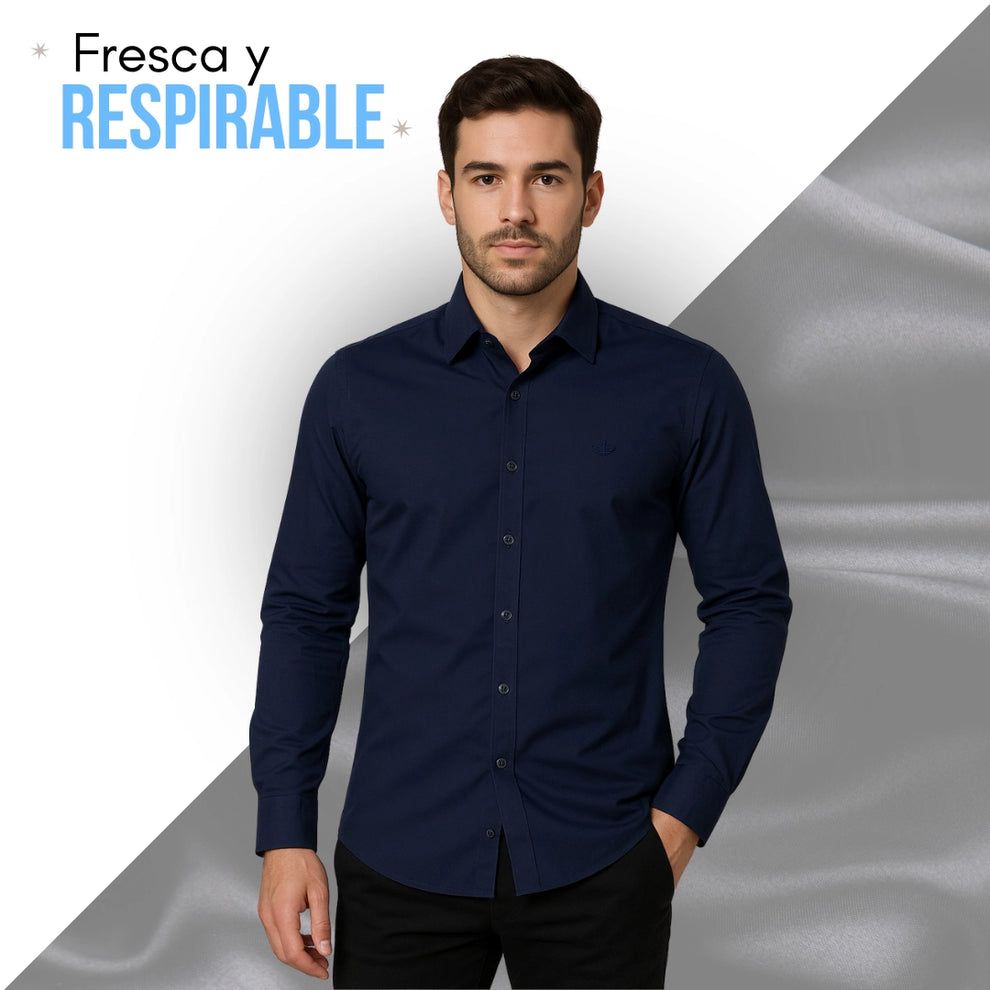 👔CAMISA MANGA LARGA PREMIUM💼PARA EL HOMBRE QUE SABE VESTIR🔝