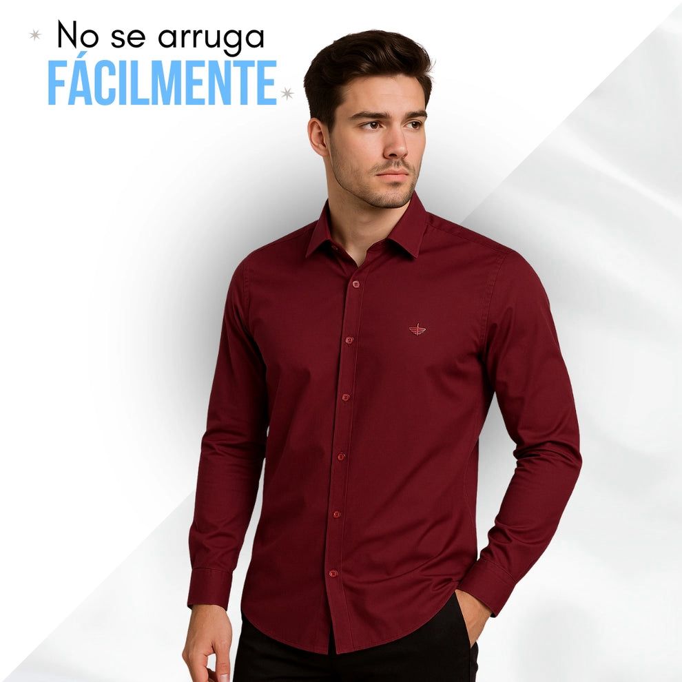 👔CAMISA MANGA LARGA PREMIUM💼PARA EL HOMBRE QUE SABE VESTIR🔝