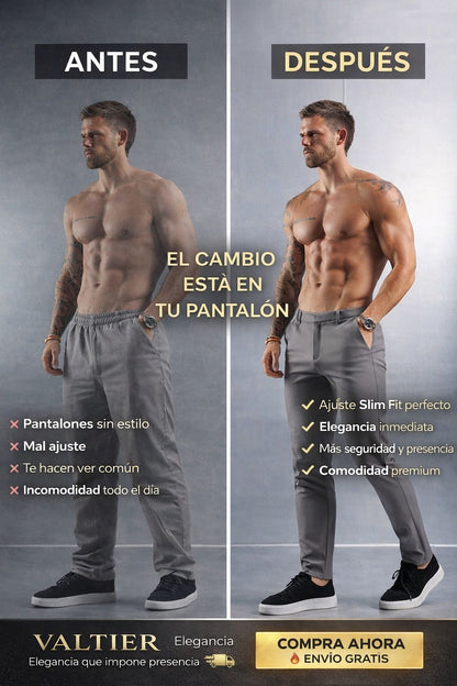 💥PANTALON VALTIER💼Elegancia Que Impone Presencia👔🔥