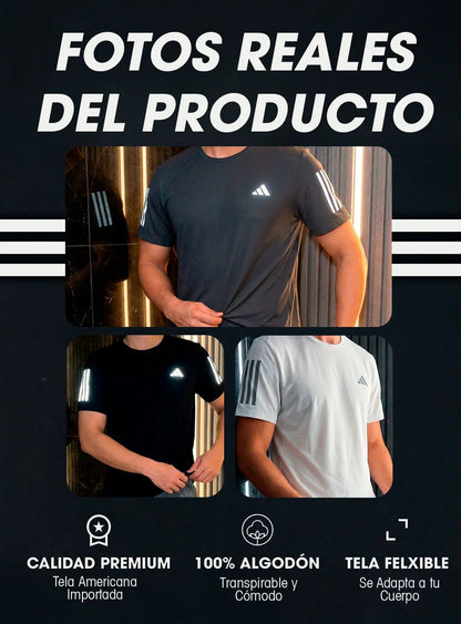 🔥👕 PACK FIT PRO 3X™CAMISETAS 💪 ENTRENA CÓMODO,RINDE AL MÁXIMO 💪⚡