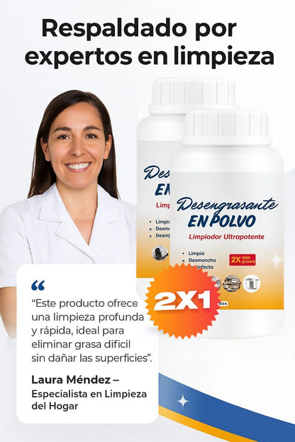🌀DESENGRASANTE EN POLVO🫧LIMPIADOR ULTRA POTENTE🔥PAGUE 1 LLEVE 2🎁