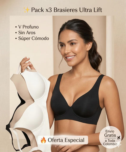 BRASIER CONFORT PREMIUM™️🎀LEVANTA Y MOLDEA SIN DOLOR😍