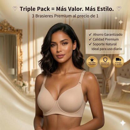 BRASIER CONFORT PREMIUM™️🎀LEVANTA Y MOLDEA SIN DOLOR😍